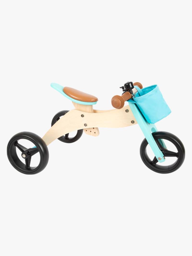 Small Foot Laufrad und Dreirad 4-in-1, Türkis von Small Foot