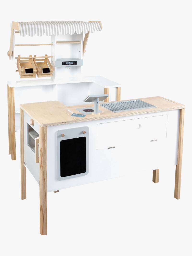 Small Foot Marktstand Kaufladen &  Küche, Weiß von Small Foot