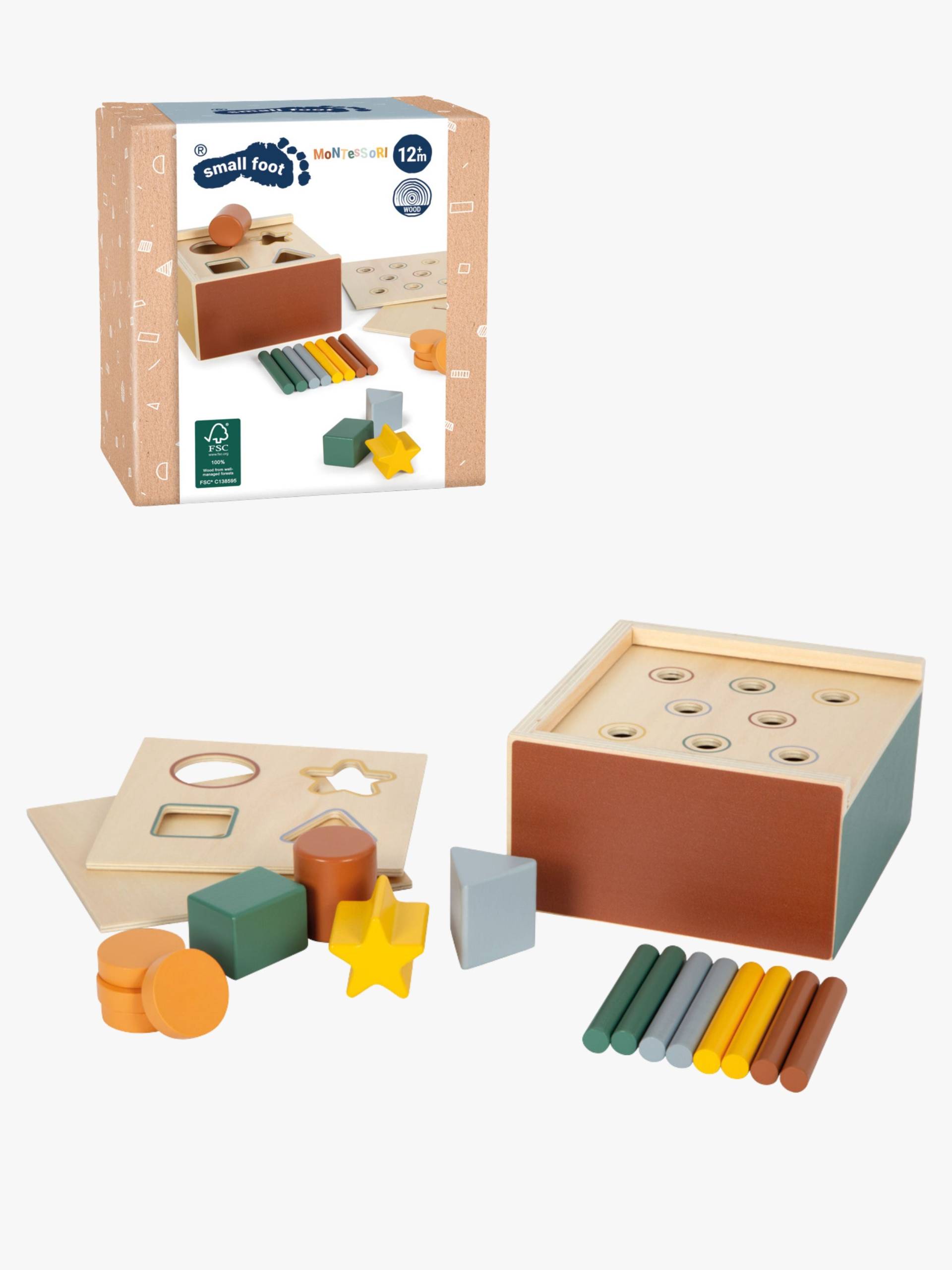 Small Foot Montessori Formenpuzzle-Spiel Small Foot Montessori Formenpuzzle-Spiel von Small Foot