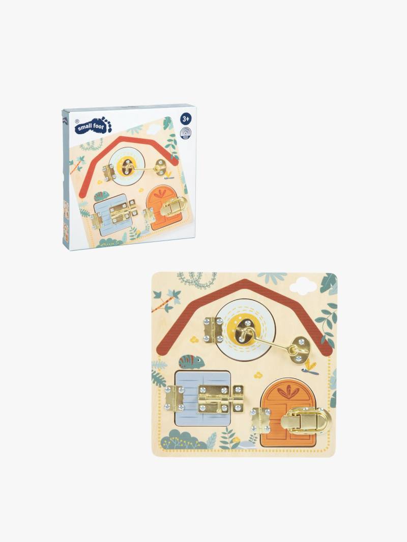 Small Foot Motorikbrett mit Schlössern, Safari Small Foot Motorikbrett mit Schlössern, Safari von Small Foot