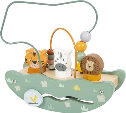 small foot Motorikschleife mit Wippe „Safari“, Holzspielzeug mit vielfältigen Spielfunktionen, ab 12 Monaten, 12459 small foot Motorikschleife mit Wippe „Safari“, Holzspielzeug mit vielfältigen Spielfunktionen, ab 12 Monaten, 12459 von Small Foot