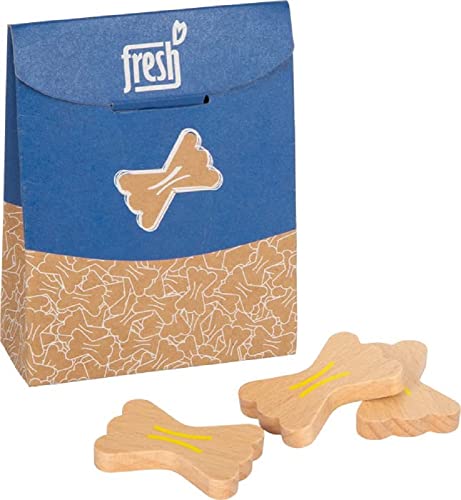 small foot Nudeln "fresh" aus Holz, Zubehör für Kaufladen und Kinderküche, Rollenspielzeug ab 3 Jahren, 12350 von Small Foot