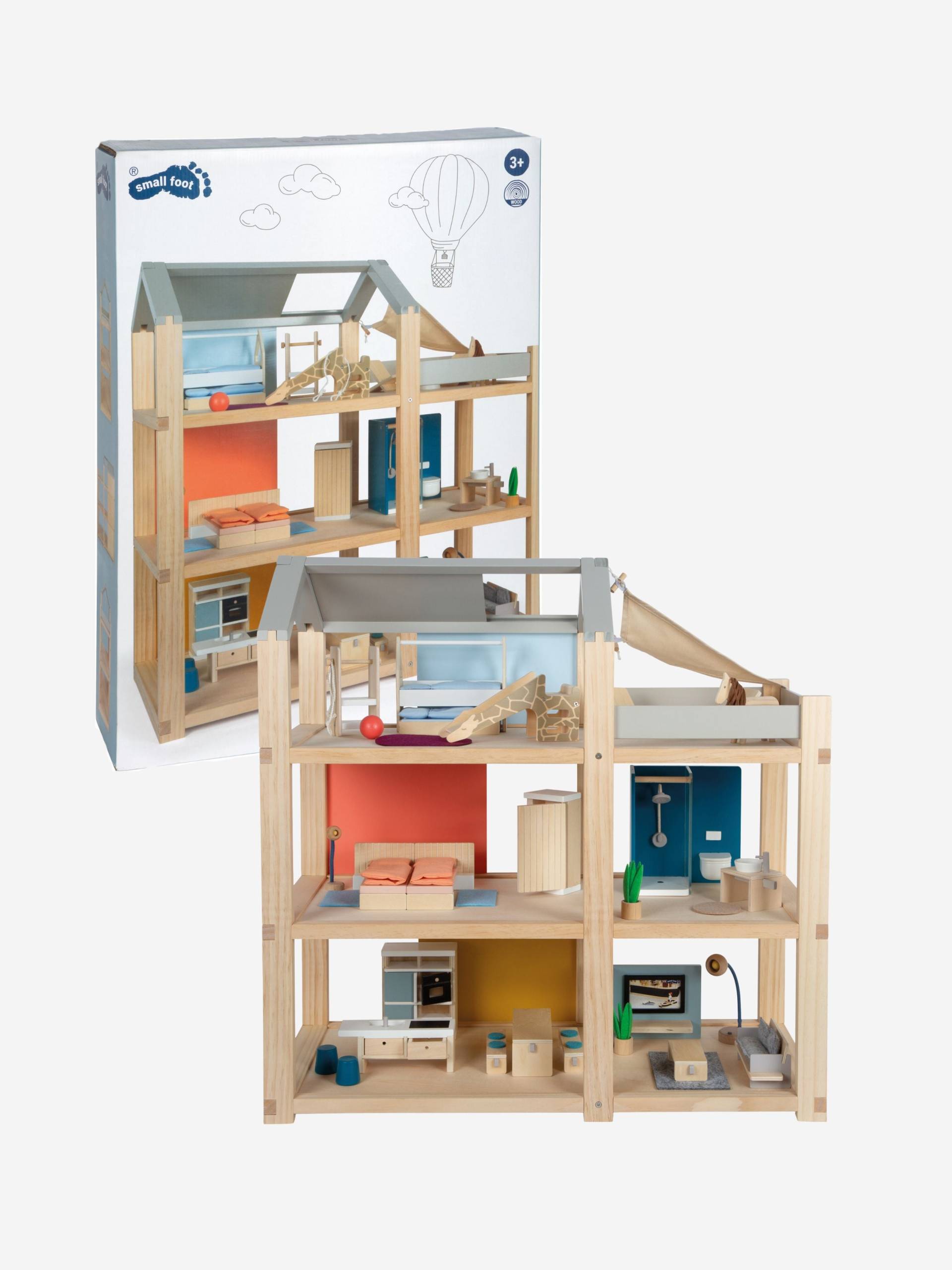 Small Foot Puppenhaus aus Naturholz Small Foot Puppenhaus aus Naturholz von Small Foot