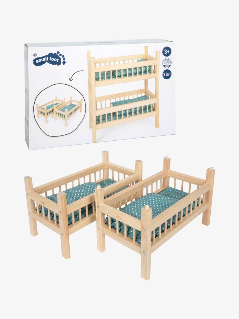 Small Foot Puppenhochbett aus Naturholz von Small Foot