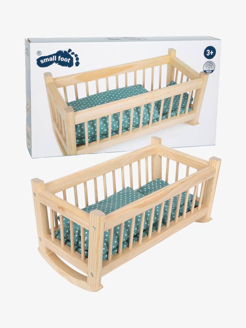 Small Foot Puppenwiege aus Naturholz von Small Foot