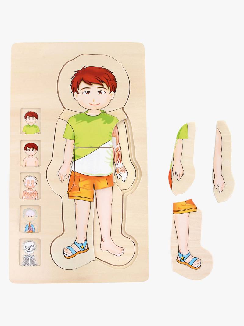Small Foot Puzzle Anatomie, Grün Small Foot Puzzle Anatomie, Grün von Small Foot