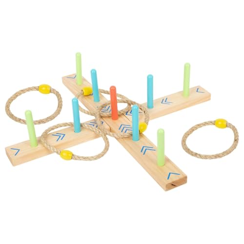 small foot Ringwurfspiel "Active", aus Holz, Garten-Spiel für Kinder ab 3 Jahren, 12035 von Small Foot