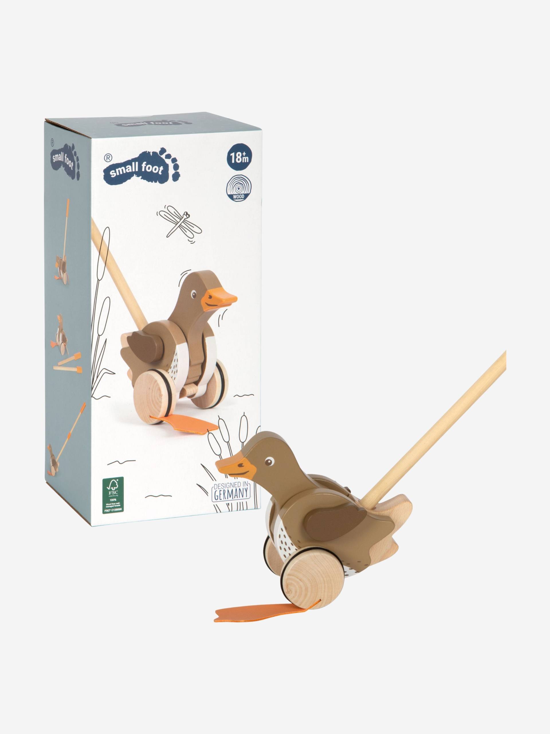 Small Foot Schiebespielzeug Ente mit beweglichem Kopf Small Foot Schiebespielzeug Ente mit beweglichem Kopf von Small Foot