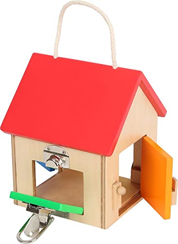 small foot Schlosshaus "Kompakt" aus Holz, mit diversen Riegeln und Schlössern, fördert die Motorik, ab 3 Jahren, 12090 small foot Schlosshaus "Kompakt" aus Holz, mit diversen Riegeln und Schlössern, fördert die Motorik, ab 3 Jahren, 12090 von Small Foot