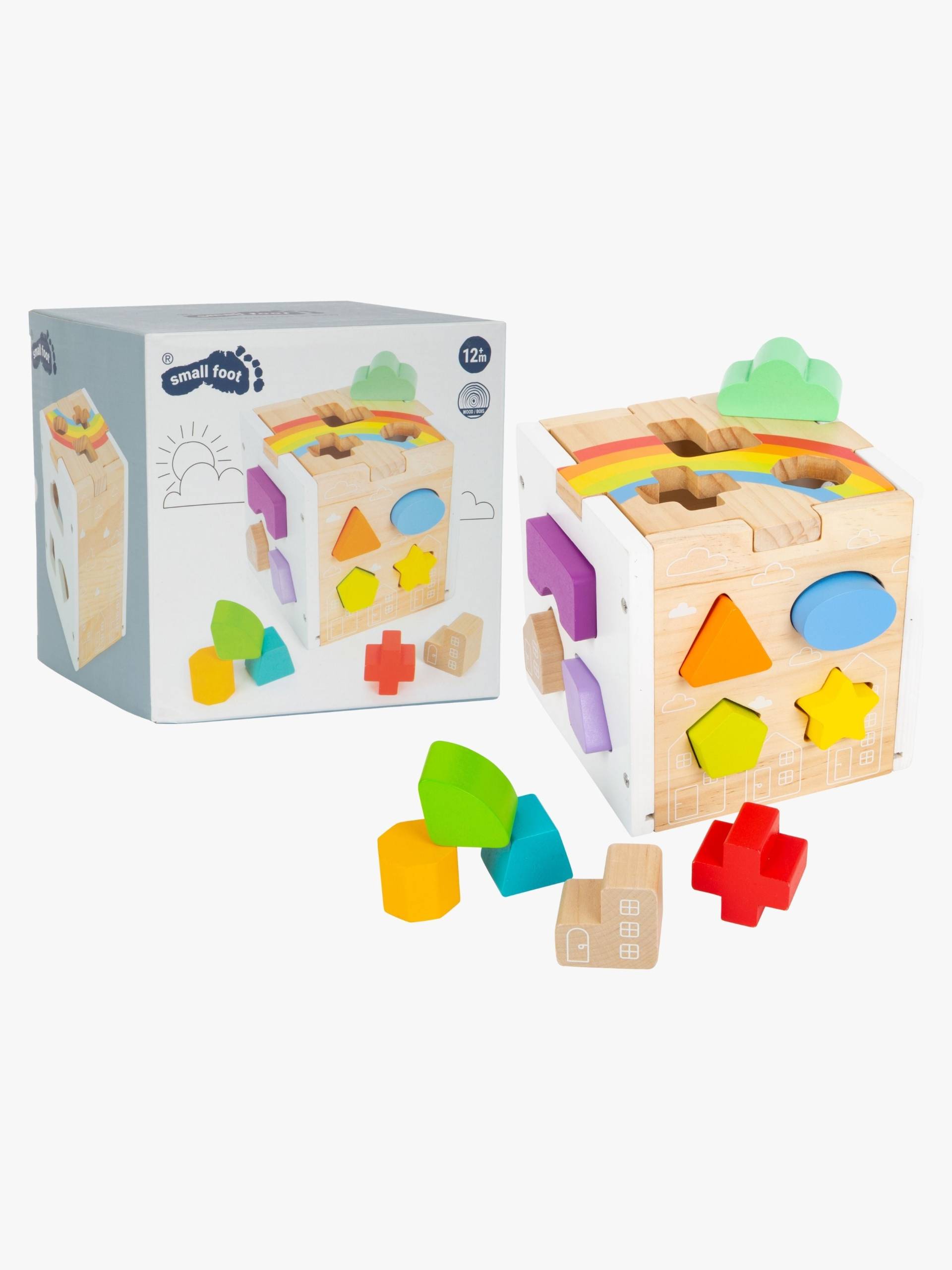 Small Foot Sortierkasten Regenbogen, Babyspielzeug Small Foot Sortierkasten Regenbogen, Babyspielzeug von Small Foot