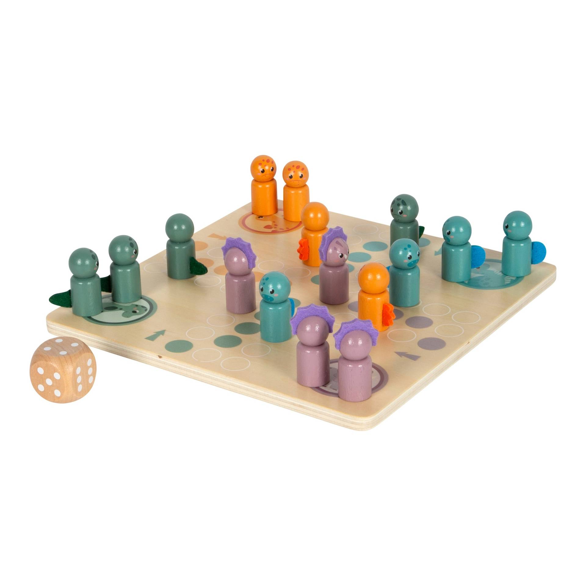 Small Foot Spiel Ludo Dino von small foot