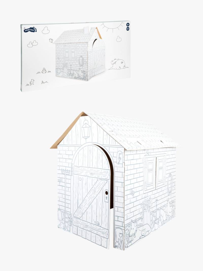 Small Foot Spielhaus Aus Karton, Kleines Bauernhaus von Small Foot
