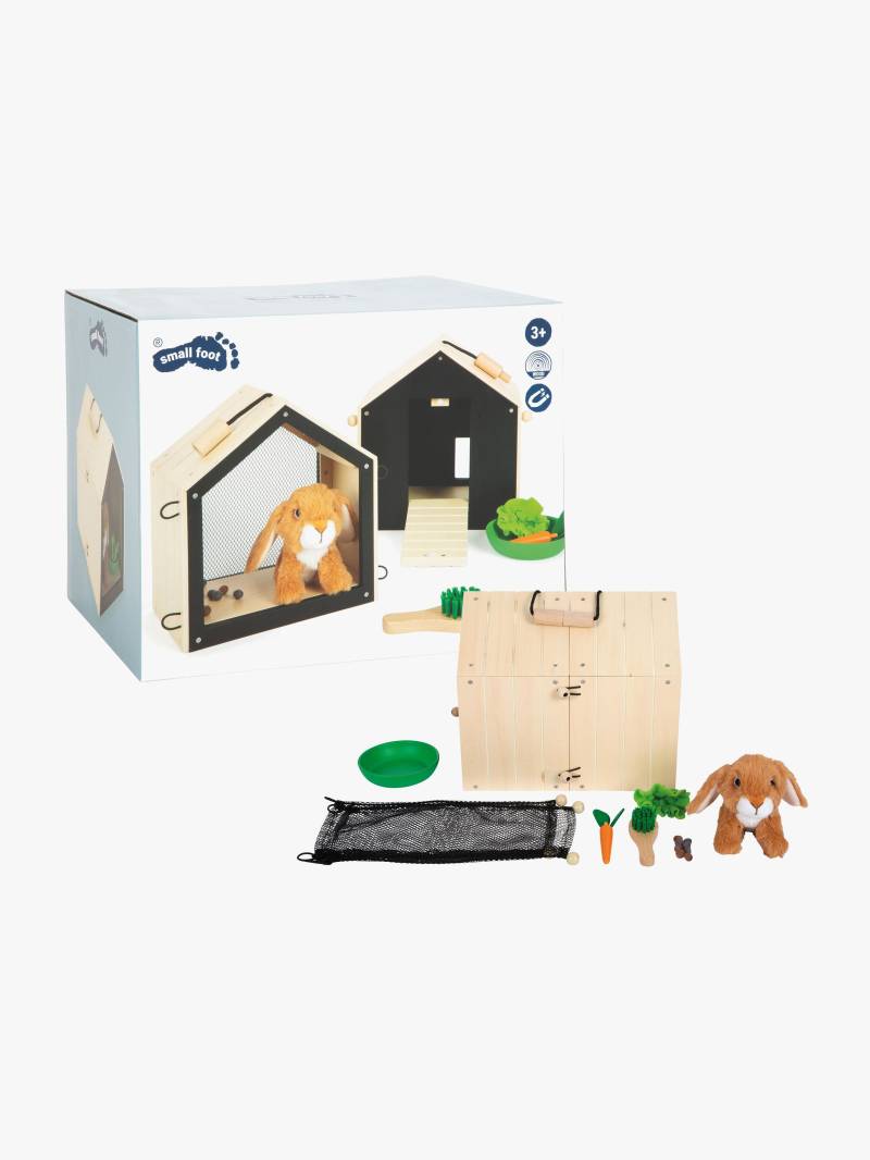 Small Foot Spielset Kaninchen mit Käfig & Gehäuse Small Foot Spielset Kaninchen mit Käfig & Gehäuse von Small Foot