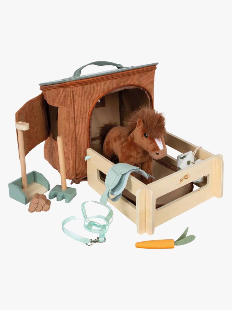 Small Foot Spielset Pferd Mit Stall In Tasche Small Foot Spielset Pferd Mit Stall In Tasche von Small Foot