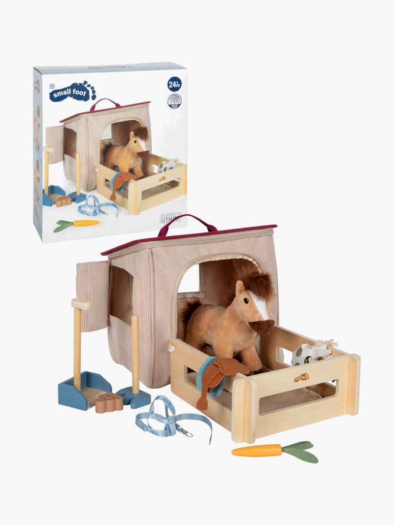 Small Foot Spielset Pferd mit Stall in der Tasche Small Foot Spielset Pferd mit Stall in der Tasche von Small Foot