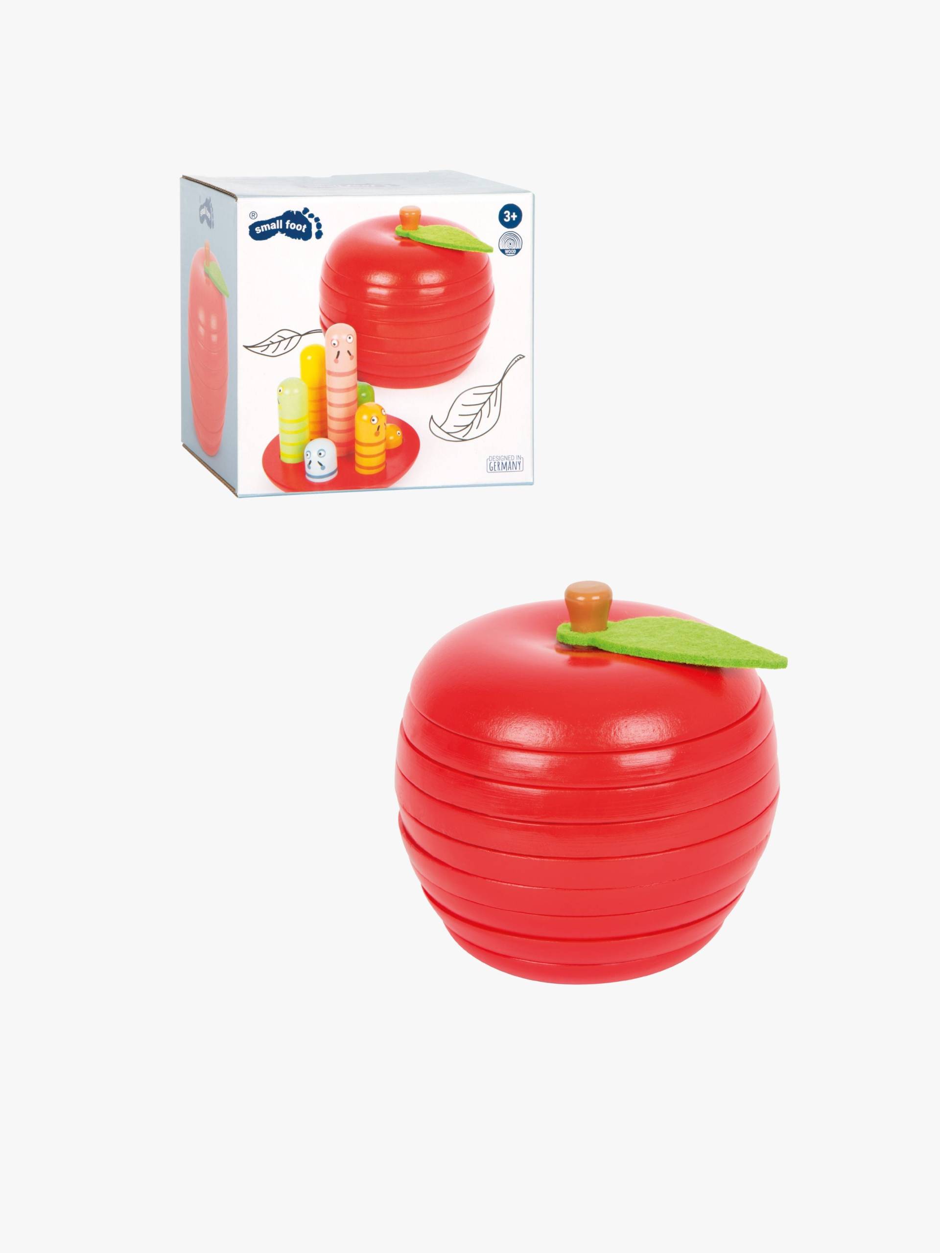 Small Foot Steckkasten Apfel mit Würmern Small Foot Steckkasten Apfel mit Würmern von Small Foot