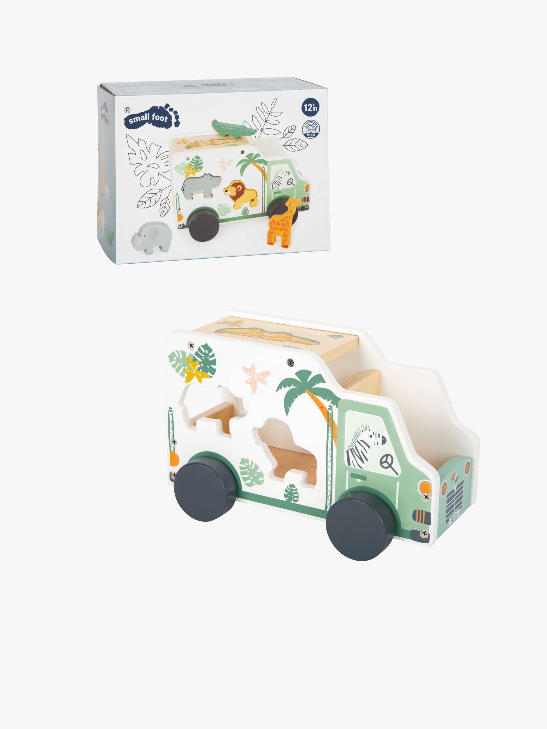 Small Foot Steckkasten Safari-Auto Small Foot Steckkasten Safari-Auto von Small Foot