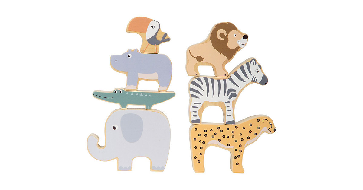 "Stapeltiere ""Safari""" bunt von Small Foot