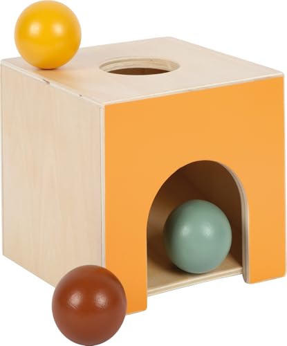 small Foot Montessori Kugelkasten aus FSC 100%-zertifiziertem Holz, Lernspielzeug mit 3 Kugeln, Motorikspielzeug für Kleinkinder ab 1 Jahr, 12744 small Foot Montessori Kugelkasten aus FSC 100%-zertifiziertem Holz, Lernspielzeug mit 3 Kugeln, Motorikspielzeug für Kleinkinder ab 1 Jahr, 12744 von Small Foot