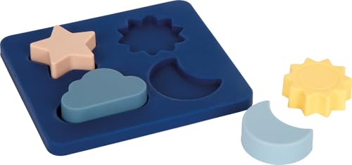 small Foot Silikon Setzpuzzle, 4-teiliges Steckspiel, BPA-frei, Wasserspielzeug, Motorikspielzeug für Babys ab 1 Jahr, 12752 small Foot Silikon Setzpuzzle, 4-teiliges Steckspiel, BPA-frei, Wasserspielzeug, Motorikspielzeug für Babys ab 1 Jahr, 12752 von Small Foot