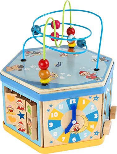 small foot 10433 Motorikwürfel "Sandmännchen", mit Formenspiel, Schiebespiel, Spieluhr und Motorikschleifen, ab 1 Jahr small foot 10433 Motorikwürfel "Sandmännchen", mit Formenspiel, Schiebespiel, Spieluhr und Motorikschleifen, ab 1 Jahr von Small Foot