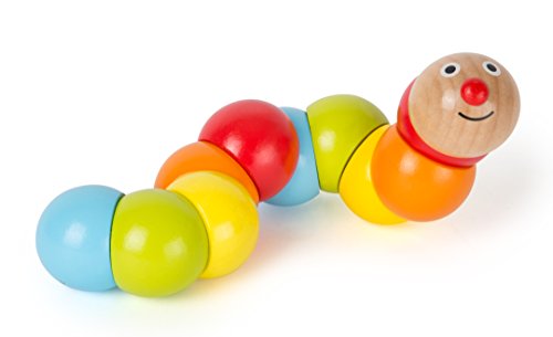 small foot 10644 Motorikspielzeug Raupen-Form, Bunte, drehbare Glieder zum Verdrehen small foot 10644 Motorikspielzeug Raupen-Form, Bunte, drehbare Glieder zum Verdrehen von Small Foot