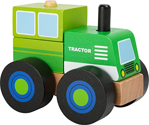 small foot 11073 Konstruktionsfahrzeug Traktor aus Holz, FSC 100%-Zertifiziert small foot 11073 Konstruktionsfahrzeug Traktor aus Holz, FSC 100%-Zertifiziert von Small Foot