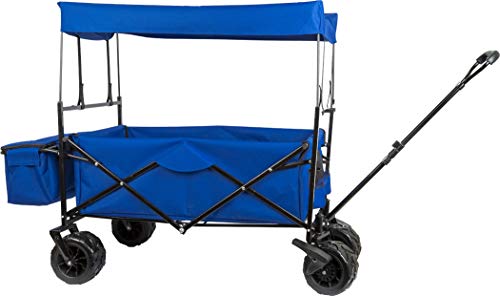 small foot 11316 Faltbarer Bollerwagen mit Sonnendach für Ausflüge, platzsparend, mit Aufbewahrungstasche und Bremsen Spielzeug, Blau small foot 11316 Faltbarer Bollerwagen mit Sonnendach für Ausflüge, platzsparend, mit Aufbewahrungstasche und Bremsen Spielzeug, Blau von Small Foot