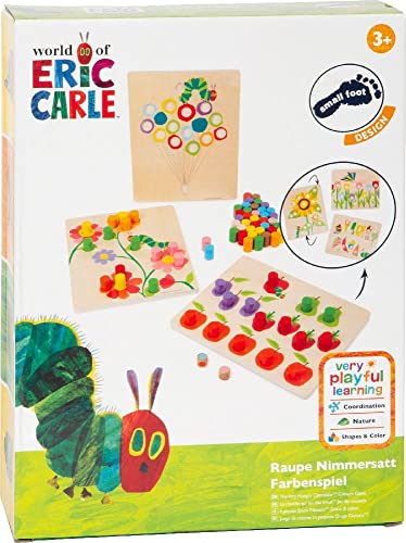 small foot Farbenspiel "Raupe Nimmersatt" aus Holz, Lernspielzeug zum Sortieren und Farben lernen, ab 4 Jahren, 11431 small foot Farbenspiel "Raupe Nimmersatt" aus Holz, Lernspielzeug zum Sortieren und Farben lernen, ab 4 Jahren, 11431 von Small Foot