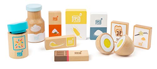 small foot Backzutaten "fresh" aus Holz, Zubehör für die Kinderküche und den Kaufmannsladen, ab 3 Jahren, 11442 small foot Backzutaten "fresh" aus Holz, Zubehör für die Kinderküche und den Kaufmannsladen, ab 3 Jahren, 11442 von Small Foot