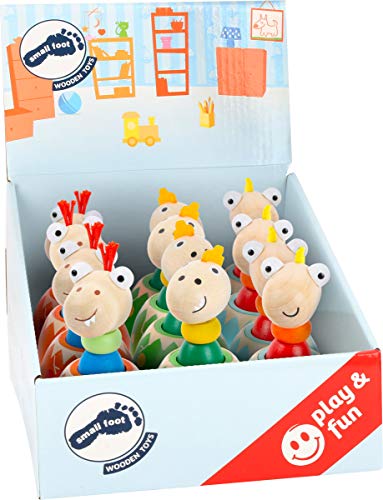 small foot 11574 Display Dinosaurier-Eier mit Quietsch-Sound aus Holz, 12er Set zum Herunterdrücken, ab 12 Monaten Spielzeug small foot 11574 Display Dinosaurier-Eier mit Quietsch-Sound aus Holz, 12er Set zum Herunterdrücken, ab 12 Monaten Spielzeug von Small Foot