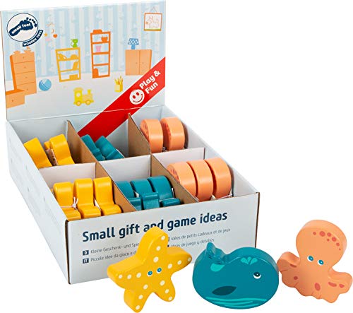 small foot 11662 Display Wasserspielzeug Rassel aus Holz, Babyspielzeug zum Greifen, Badespielzeug für Babys ab 0 Jahren Spielzeug small foot 11662 Display Wasserspielzeug Rassel aus Holz, Babyspielzeug zum Greifen, Badespielzeug für Babys ab 0 Jahren Spielzeug von Small Foot