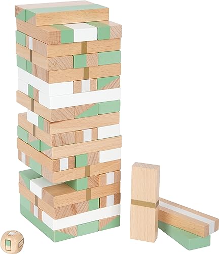 small foot Wackelturm "Gold Edition", modernes Gesellschaftsspiel für Kinder ab 3 Jahren, mit Würfel, 12217 small foot Wackelturm "Gold Edition", modernes Gesellschaftsspiel für Kinder ab 3 Jahren, mit Würfel, 12217 von Small Foot
