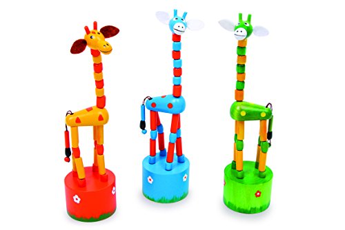 small foot 2648 Drück-Giraffen Alfis, Druckfigur, 3er Set small foot 2648 Drück-Giraffen Alfis, Druckfigur, 3er Set von Small Foot