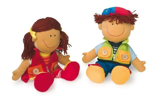 small foot 5506 Puppen Nicoletta und David, Mehrfarbig small foot 5506 Puppen Nicoletta und David, Mehrfarbig von Small Foot