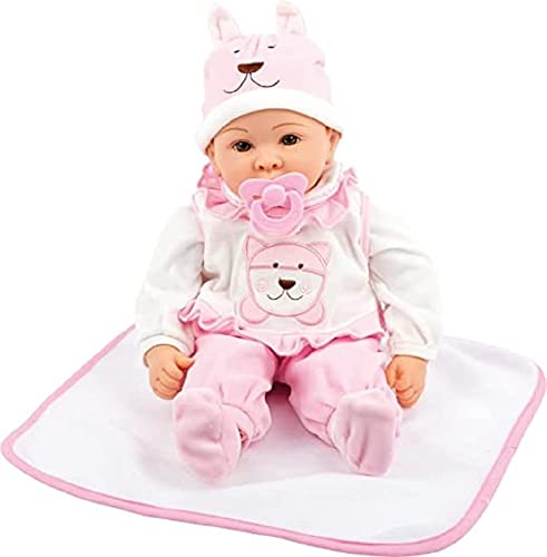 small foot Baby-Puppe Emily mit weichem Körper, inkl. Decke, Mütze, Strampler und Schnuller, 40 cm, ab 2 Jahren, 2735 small foot Baby-Puppe Emily mit weichem Körper, inkl. Decke, Mütze, Strampler und Schnuller, 40 cm, ab 2 Jahren, 2735 von Small Foot