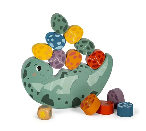 small foot Balancierspiel „Dino“, Stapelspiel aus FSC 100%-zertifiziertem Holz, für Kinder ab 3 Jahren, 12620 small foot Balancierspiel „Dino“, Stapelspiel aus FSC 100%-zertifiziertem Holz, für Kinder ab 3 Jahren, 12620 von Small Foot