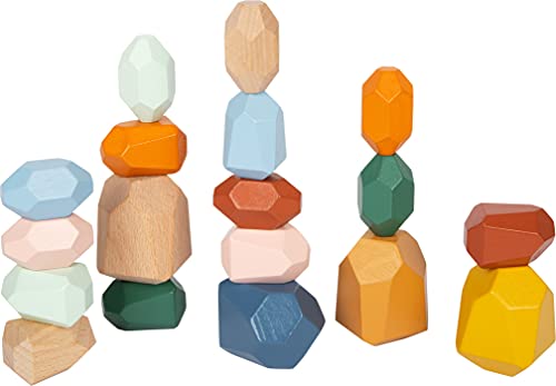 small foot Balanciersteine "Safari" aus Holz, für Kinder ab 3 Jahren, zur Schulung der Feinmotorik, Art. 12226 small foot Balanciersteine "Safari" aus Holz, für Kinder ab 3 Jahren, zur Schulung der Feinmotorik, Art. 12226 von Small Foot