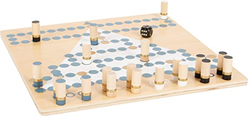 small foot Barrikade und Halma "Gold Edition" aus Holz, Gesellschaftsspiel für die ganze Familie, ab 6 Jahren, 12223 small foot Barrikade und Halma "Gold Edition" aus Holz, Gesellschaftsspiel für die ganze Familie, ab 6 Jahren, 12223 von Small Foot