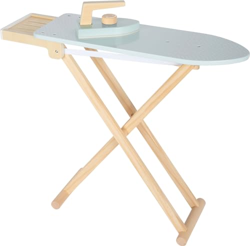 small foot Bügelbrett mit Bügeleisen aus Holz, höhenverstellbar und klappbar, Spielzeug für Kinder ab 3 Jahren, 12480, blau, S small foot Bügelbrett mit Bügeleisen aus Holz, höhenverstellbar und klappbar, Spielzeug für Kinder ab 3 Jahren, 12480, blau, S von Small Foot