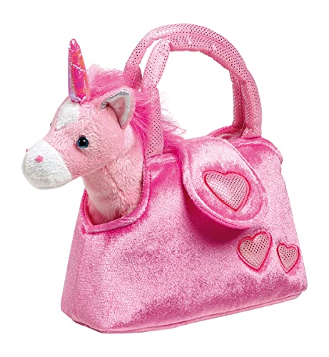 small foot Einhorn „Fina“ in pinker Tasche, Kuscheltier-Accessoire aus Plüsch für Kinder, ab 3 Jahren, 4146 small foot Einhorn „Fina“ in pinker Tasche, Kuscheltier-Accessoire aus Plüsch für Kinder, ab 3 Jahren, 4146 von Small Foot
