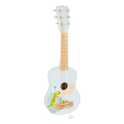 small foot Gitarre "Groovy Beats" Instrument für Kinder, musikalische Früherziehung, ab 3 Jahren, 12253 von Small Foot