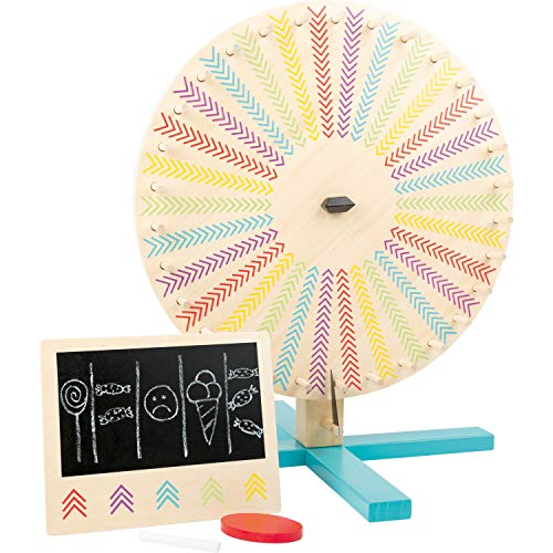 small foot Glücksrad Active aus Holz, mit wendbarer Drehscheibe und kleiner Tafel, Gesellschaftsspiel ab 5 Jahren, 11371 small foot Glücksrad Active aus Holz, mit wendbarer Drehscheibe und kleiner Tafel, Gesellschaftsspiel ab 5 Jahren, 11371 von Small Foot