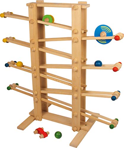 small foot Kugelbahn Gigant aus Holz, mit 6 verschiedenen Rollelementen, schult die Motorik, ab 3 Jahren, 2484 Toys small foot Kugelbahn Gigant aus Holz, mit 6 verschiedenen Rollelementen, schult die Motorik, ab 3 Jahren, 2484 Toys von Small Foot