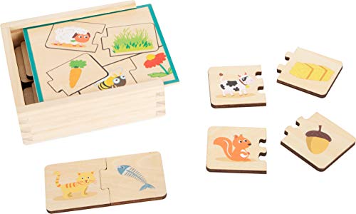 small foot Lernspiel Holzpuzzle Tiere füttern, Motorik-und Lernspielzeug aus Holz, 3 in 1, ab 3 Jahre 11731 small foot Lernspiel Holzpuzzle Tiere füttern, Motorik-und Lernspielzeug aus Holz, 3 in 1, ab 3 Jahre 11731 von Small Foot