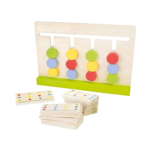 small foot Logik Labyrinth Educate aus Holz, Beschäftigungsspiel auf Reisen, Logikspiel für Kinder ab 3 Jahren, 11103, Mehrfarbig small foot Logik Labyrinth Educate aus Holz, Beschäftigungsspiel auf Reisen, Logikspiel für Kinder ab 3 Jahren, 11103, Mehrfarbig von Small Foot