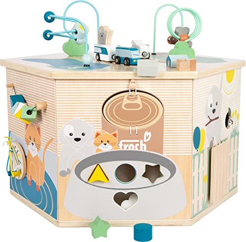 small foot Motorikwürfel XXL Haustiere aus Holz, extra großes Motorikspielzeug mit 8 Flächen, ab 1 Jahr, 12231 small foot Motorikwürfel XXL Haustiere aus Holz, extra großes Motorikspielzeug mit 8 Flächen, ab 1 Jahr, 12231 von Small Foot