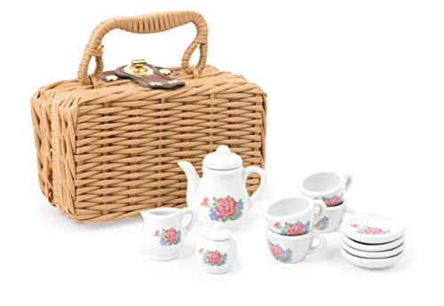 small foot Porzellan-Kaffeeservice im Koffer, 12 TLG. Set, perfekt geeignet für kleine Puppen, ab 3 Jahren, 11274 small foot Porzellan-Kaffeeservice im Koffer, 12 TLG. Set, perfekt geeignet für kleine Puppen, ab 3 Jahren, 11274 von Small Foot