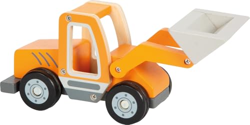 small foot Radlader mit Schaufel aus Holz, Spielfahrzeug mit Schaufelarm und gummierten Reifen, Baufahrzeug für Kinder ab 2 Jahren, 12635 small foot Radlader mit Schaufel aus Holz, Spielfahrzeug mit Schaufelarm und gummierten Reifen, Baufahrzeug für Kinder ab 2 Jahren, 12635 von Small Foot