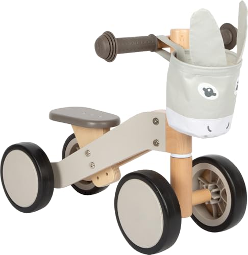 small foot Rutscher Esel aus Holz, mit verstellbarem Sitz und Lenkertasche im Esel-Look, Fahrzeug für Kinder, 12599 small foot Rutscher Esel aus Holz, mit verstellbarem Sitz und Lenkertasche im Esel-Look, Fahrzeug für Kinder, 12599 von Small Foot